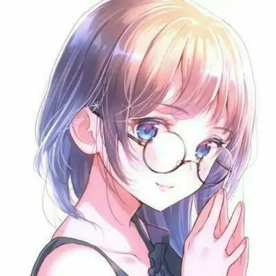 夏日海滩动漫情侣头像